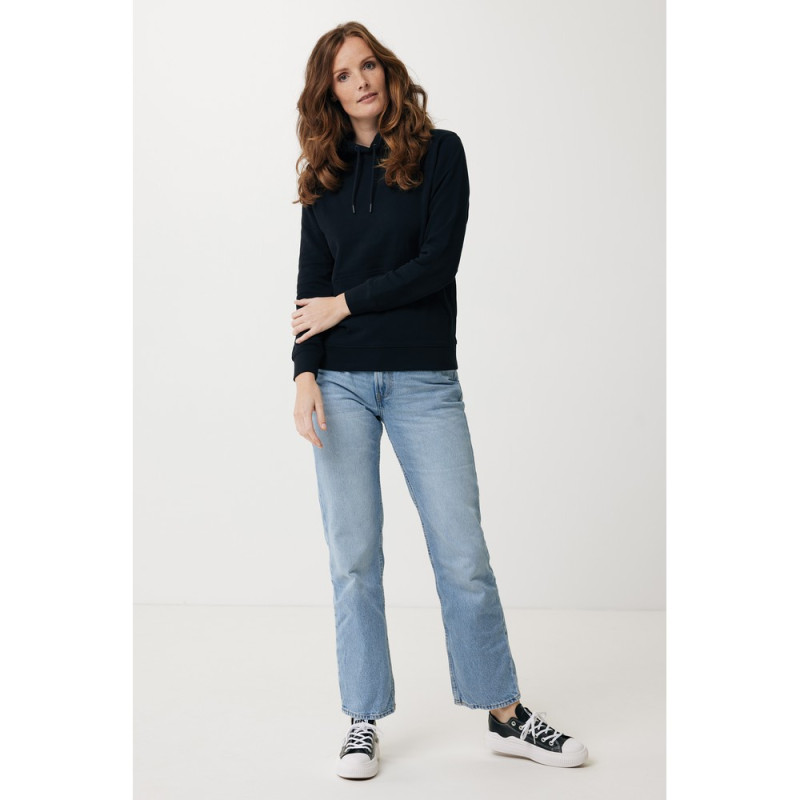 Lekka bluza z kapturem Iqoniq Rila bawełna z recyklingu