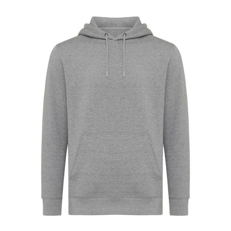 Lekka bluza z kapturem Iqoniq Rila bawełna z recyklingu