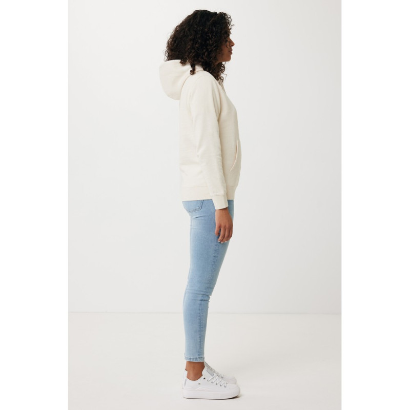 Lekka bluza z kapturem Iqoniq Rila bawełna z recyklingu