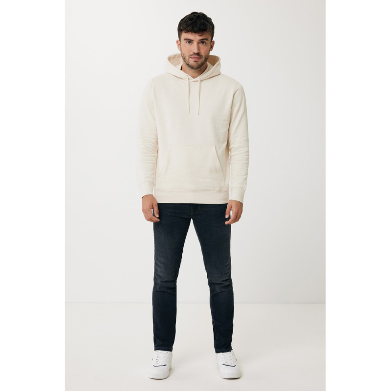 Lekka bluza z kapturem Iqoniq Rila bawełna z recyklingu