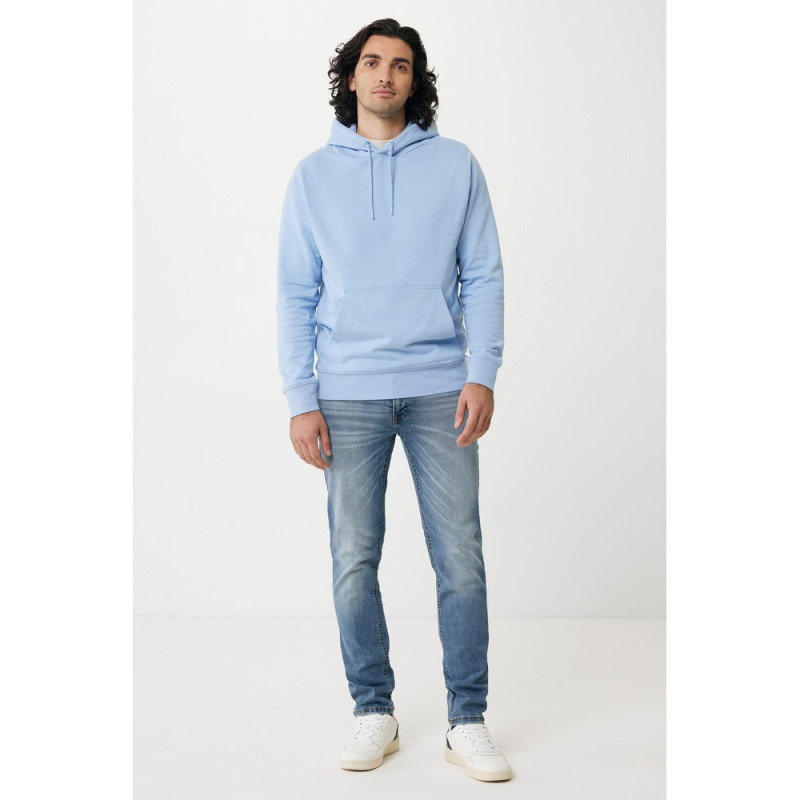 Lekka bluza z kapturem Iqoniq Rila bawełna z recyklingu