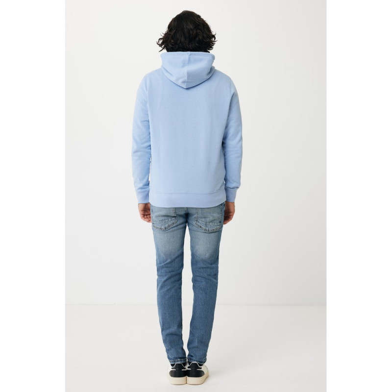 Lekka bluza z kapturem Iqoniq Rila bawełna z recyklingu