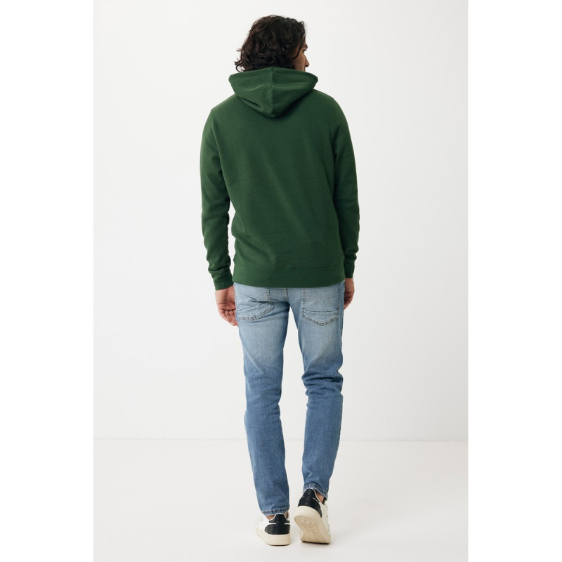 Lekka bluza z kapturem Iqoniq Rila bawełna z recyklingu