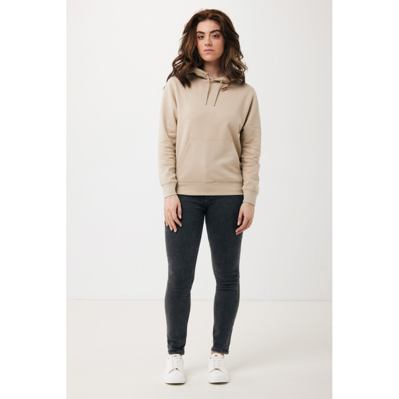 Lekka bluza z kapturem Iqoniq Rila bawełna z recyklingu