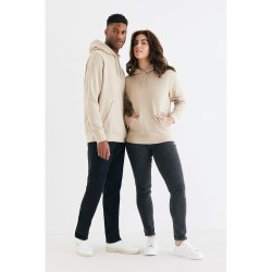 Lekka bluza z kapturem Iqoniq Rila bawełna z recyklingu