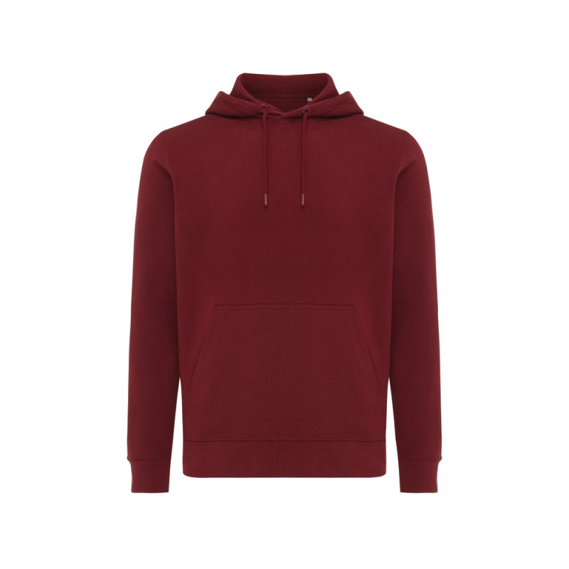 Lekka bluza z kapturem Iqoniq Rila bawełna z recyklingu