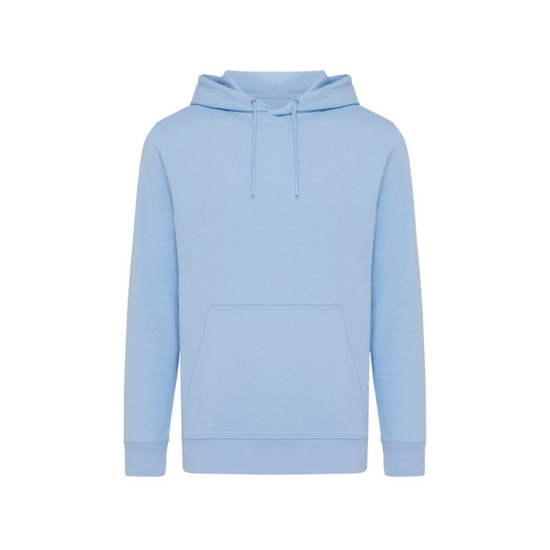 Lekka bluza z kapturem Iqoniq Rila bawełna z recyklingu