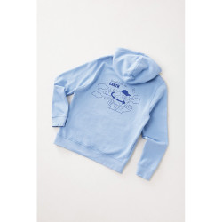 Lekka bluza z kapturem Iqoniq Rila bawełna z recyklingu