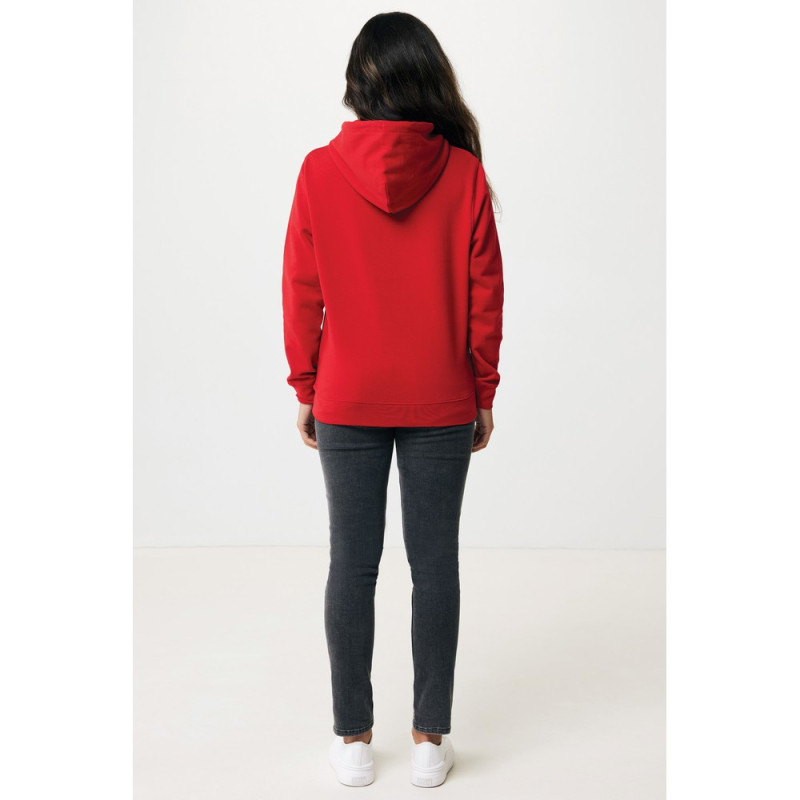 Lekka bluza z kapturem Iqoniq Rila bawełna z recyklingu