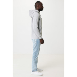 Lekka bluza z kapturem Iqoniq Rila bawełna z recyklingu