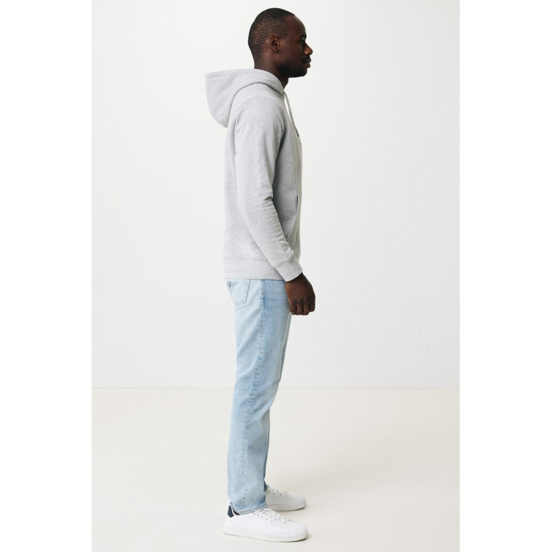 Lekka bluza z kapturem Iqoniq Rila bawełna z recyklingu