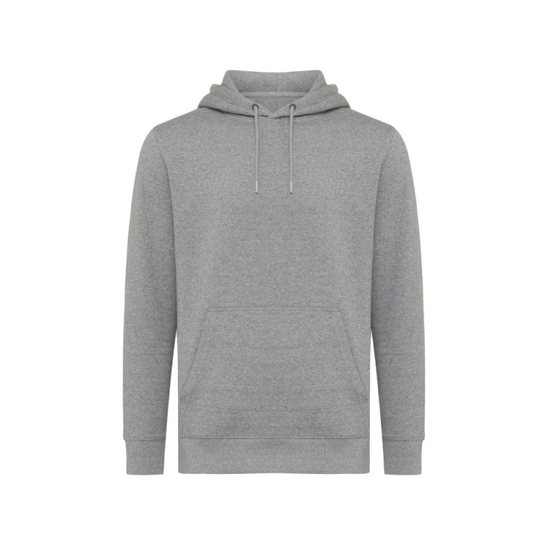 Lekka bluza z kapturem Iqoniq Rila bawełna z recyklingu