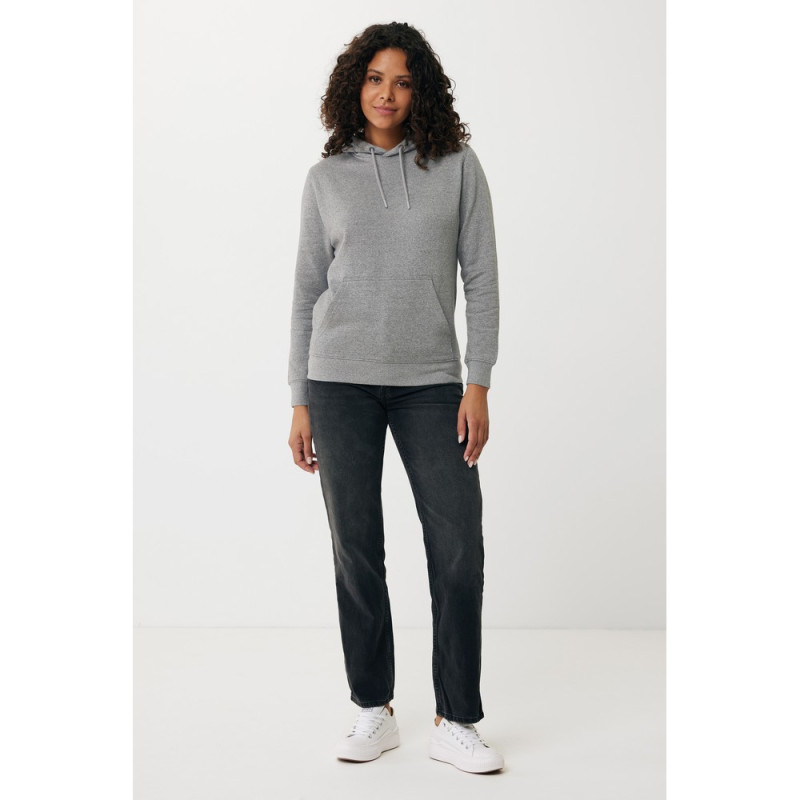 Lekka bluza z kapturem Iqoniq Rila bawełna z recyklingu