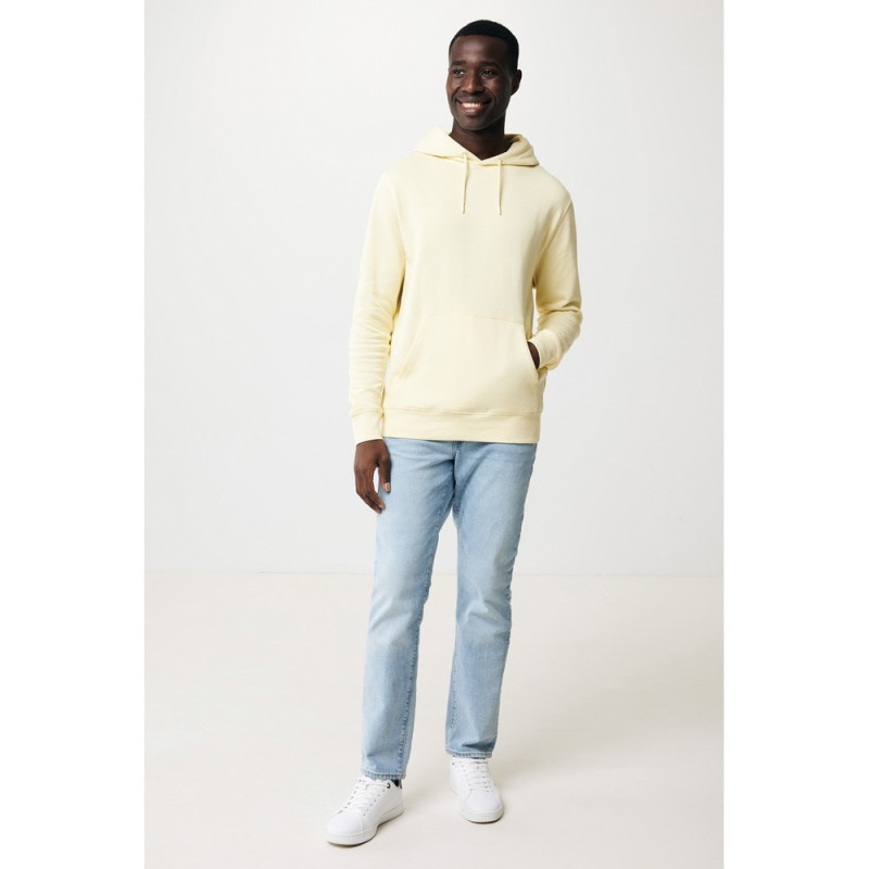 Lekka bluza z kapturem Iqoniq Rila bawełna z recyklingu