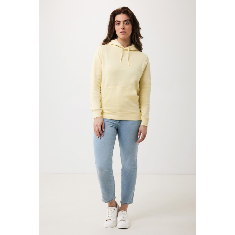 Lekka bluza z kapturem Iqoniq Rila bawełna z recyklingu