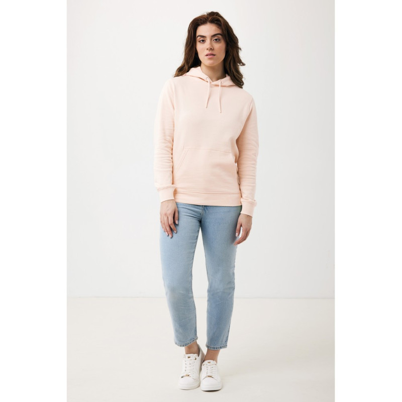 Lekka bluza z kapturem Iqoniq Rila bawełna z recyklingu