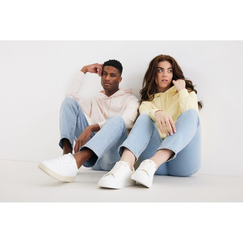 Lekka bluza z kapturem Iqoniq Rila bawełna z recyklingu