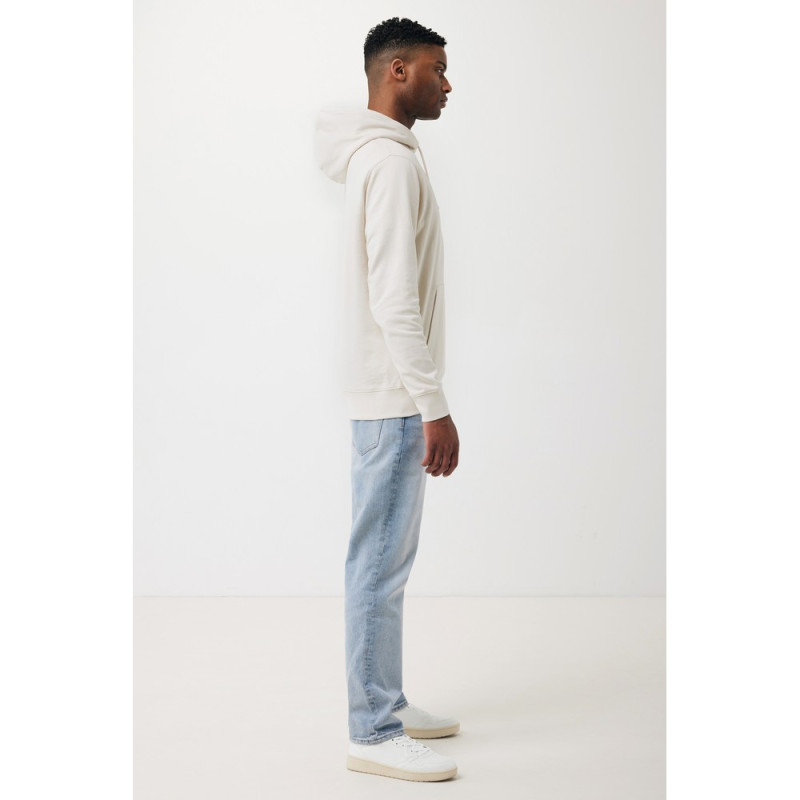 Lekka bluza z kapturem Iqoniq Rila bawełna z recyklingu