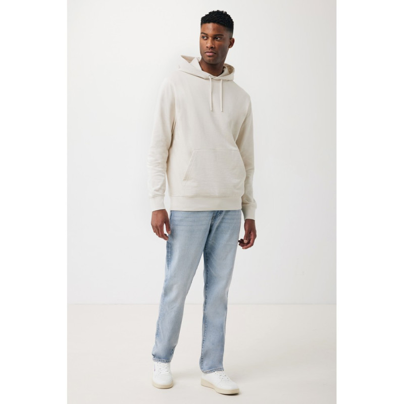 Lekka bluza z kapturem Iqoniq Rila bawełna z recyklingu