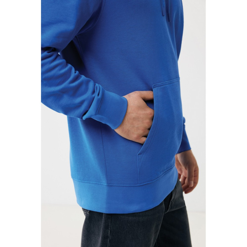 Lekka bluza z kapturem Iqoniq Rila bawełna z recyklingu