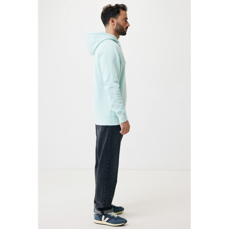 Lekka bluza z kapturem Iqoniq Rila bawełna z recyklingu