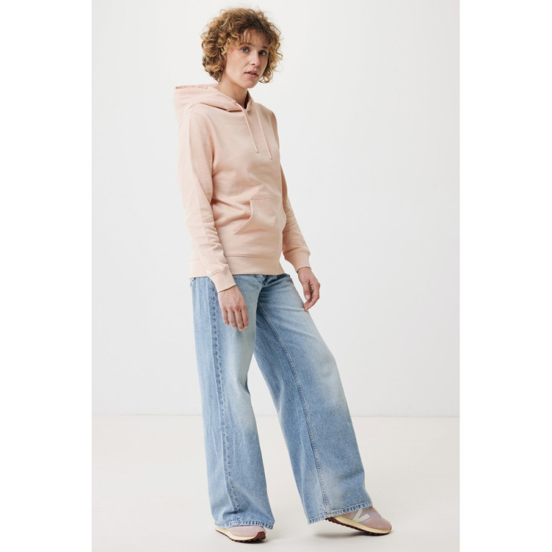 Lekka bluza z kapturem Iqoniq Rila bawełna z recyklingu