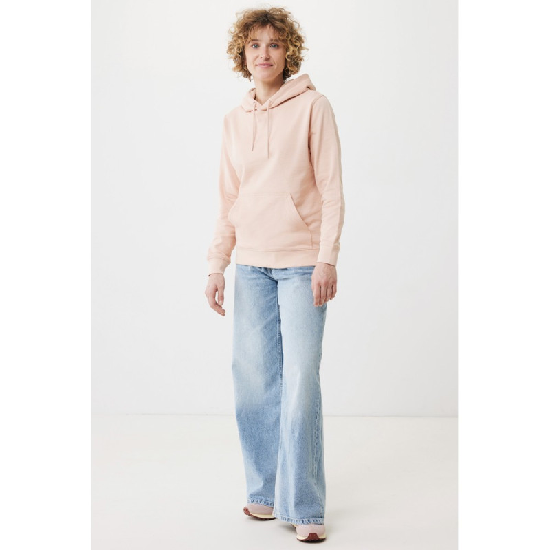 Lekka bluza z kapturem Iqoniq Rila bawełna z recyklingu