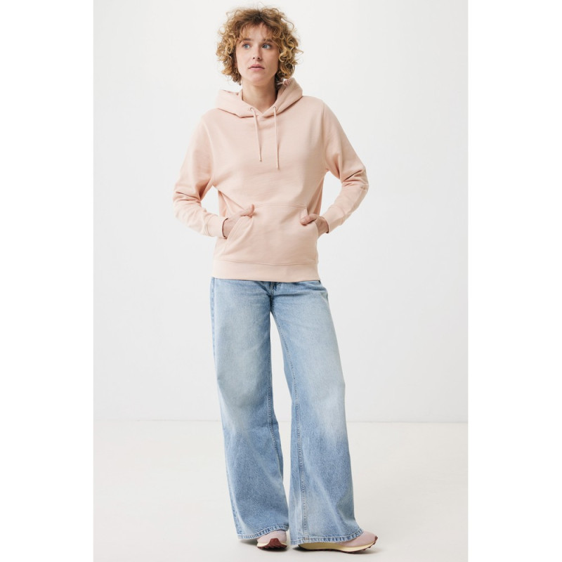 Lekka bluza z kapturem Iqoniq Rila bawełna z recyklingu