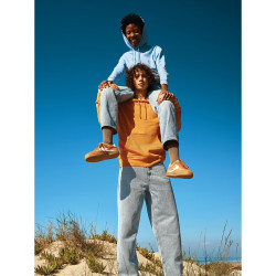 Lekka bluza z kapturem Iqoniq Rila bawełna z recyklingu