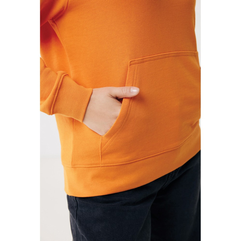 Lekka bluza z kapturem Iqoniq Rila bawełna z recyklingu