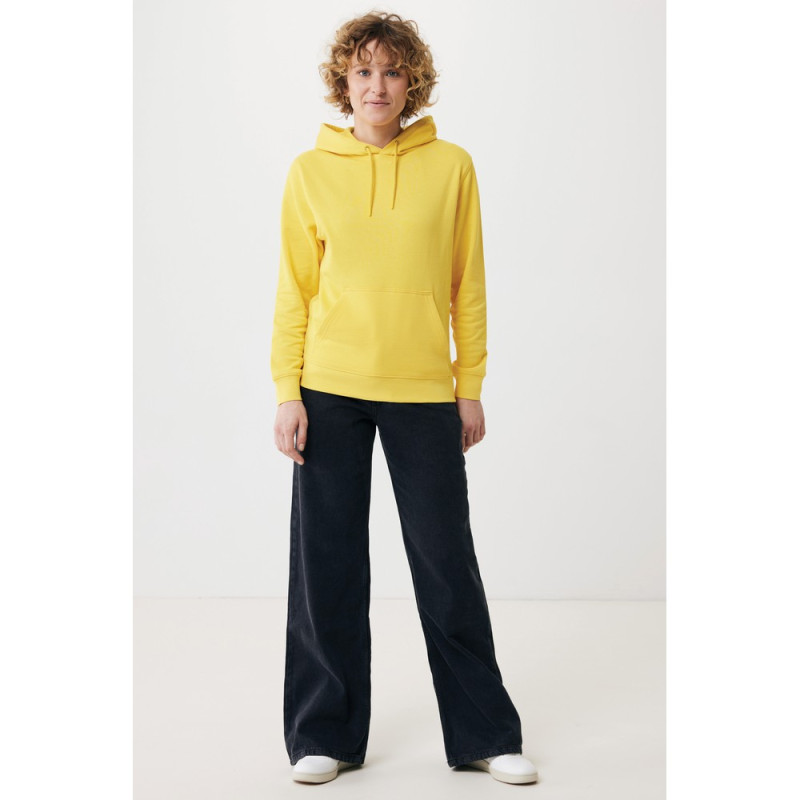 Lekka bluza z kapturem Iqoniq Rila bawełna z recyklingu