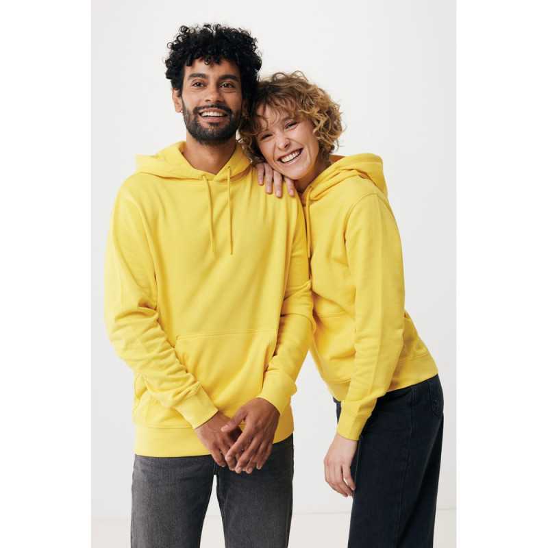 Lekka bluza z kapturem Iqoniq Rila bawełna z recyklingu