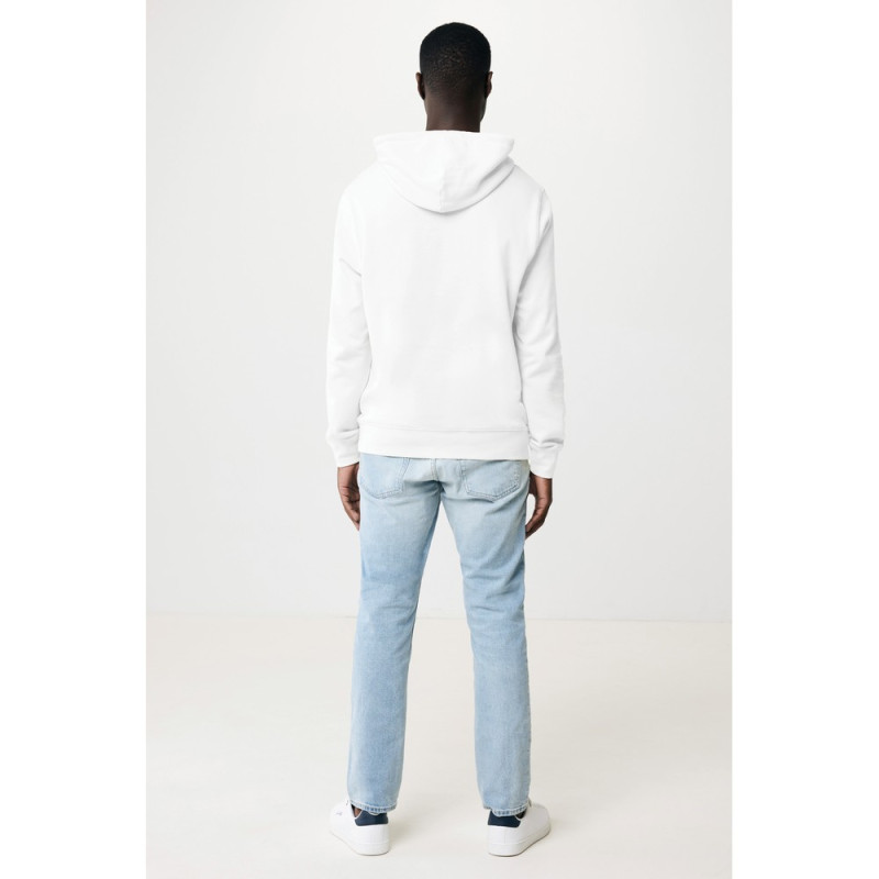 Lekka bluza z kapturem Iqoniq Rila bawełna z recyklingu