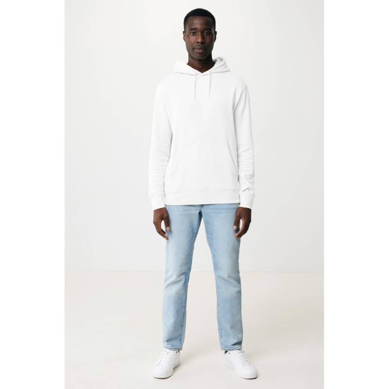 Lekka bluza z kapturem Iqoniq Rila bawełna z recyklingu