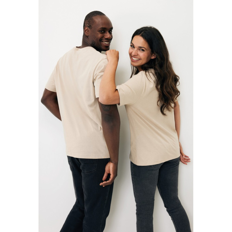 Koszulka z bawełny z recyklingu Iqoniq Teide