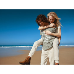 Koszulka z bawełny z recyklingu Iqoniq Teide