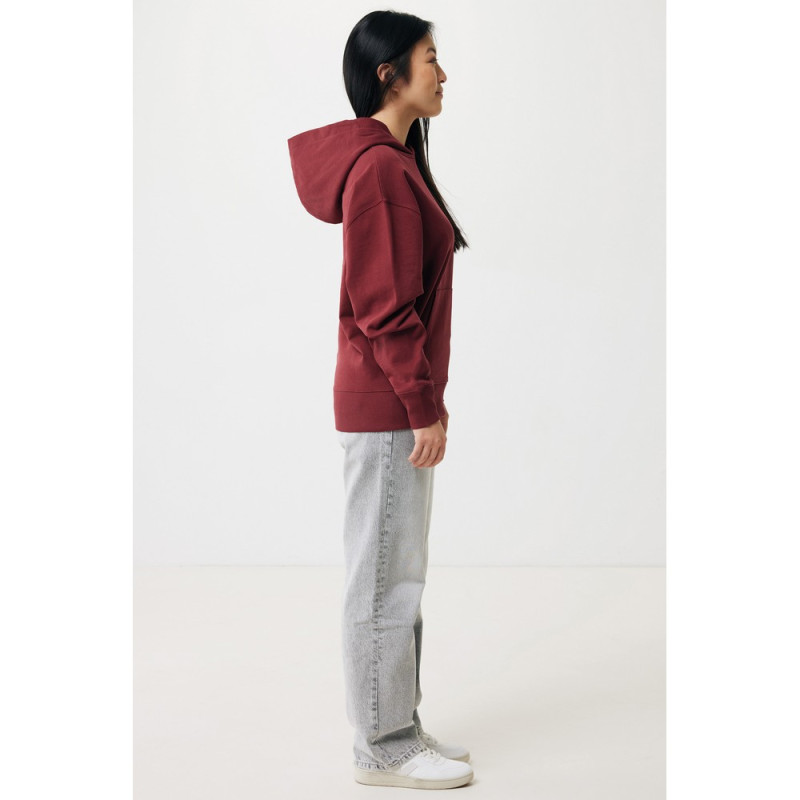 Luźna bluza z kapturem z bawełny z recyklingu Iqoniq Yoho