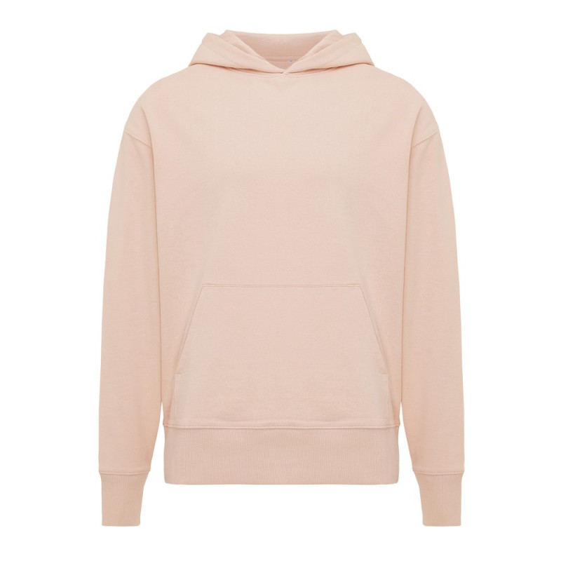 Luźna bluza z kapturem z bawełny z recyklingu Iqoniq Yoho