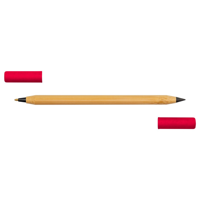 Bambusowy długopis 2 w 1 "wieczny" ołówek | Mikayla