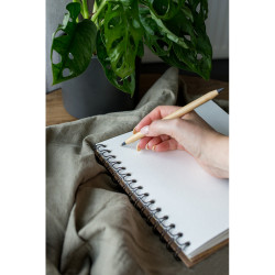 Bambusowy długopis 2 w 1 "wieczny" ołówek | Mikayla