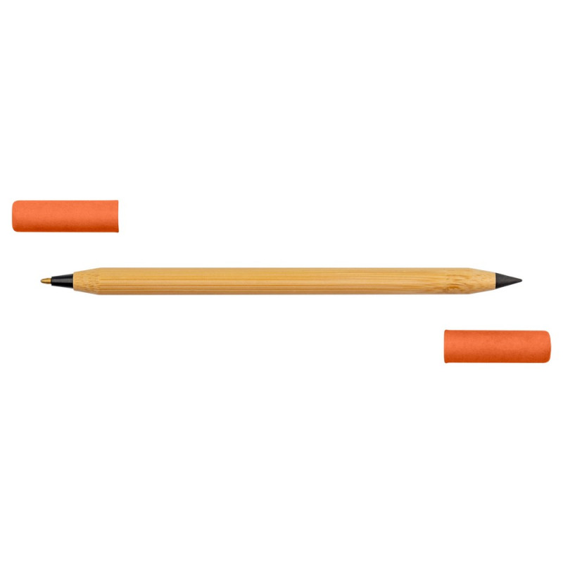 Bambusowy długopis 2 w 1 "wieczny" ołówek | Mikayla