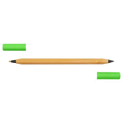 Bambusowy długopis 2 w 1 "wieczny" ołówek | Mikayla