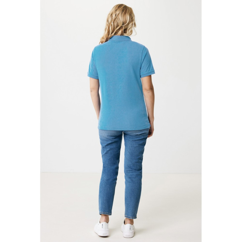 Koszulka polo z bawełny z recyklingu Iqoniq Yosemite