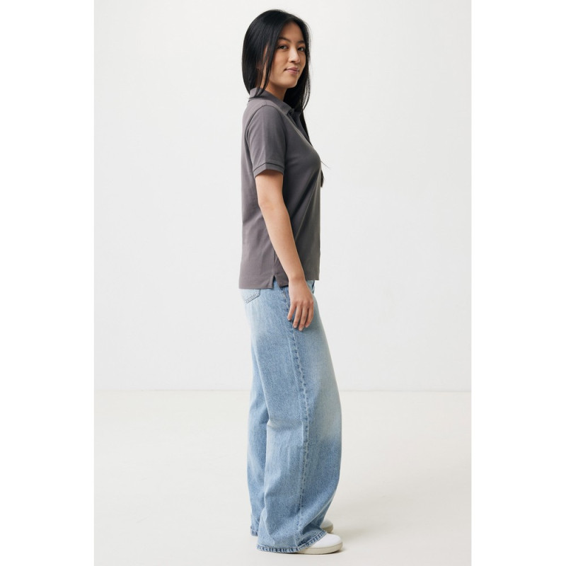 Koszulka polo z bawełny z recyklingu Iqoniq Yosemite