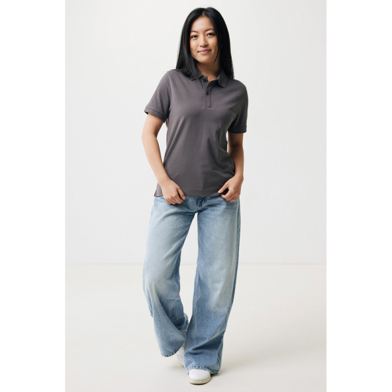 Koszulka polo z bawełny z recyklingu Iqoniq Yosemite