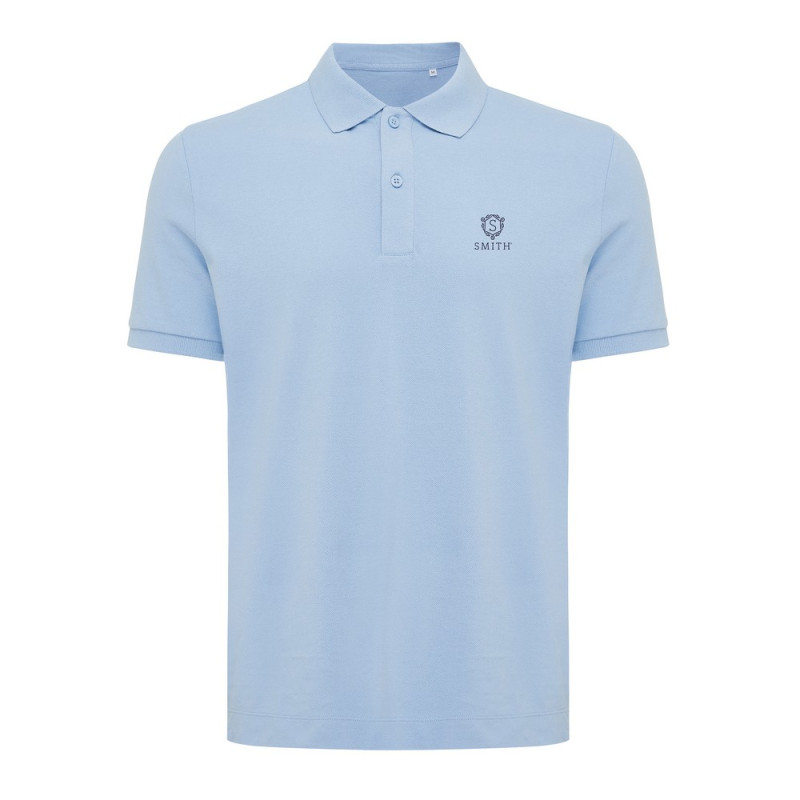 Koszulka polo z bawełny z recyklingu Iqoniq Yosemite