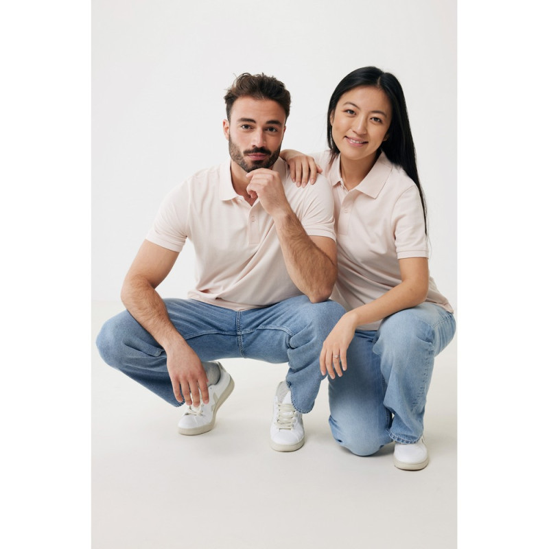 Koszulka polo z bawełny z recyklingu Iqoniq Yosemite