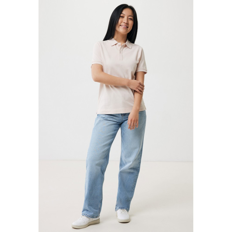 Koszulka polo z bawełny z recyklingu Iqoniq Yosemite