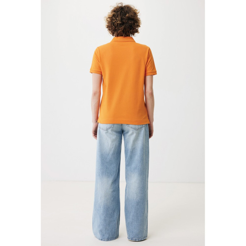 Koszulka polo z bawełny z recyklingu Iqoniq Yosemite