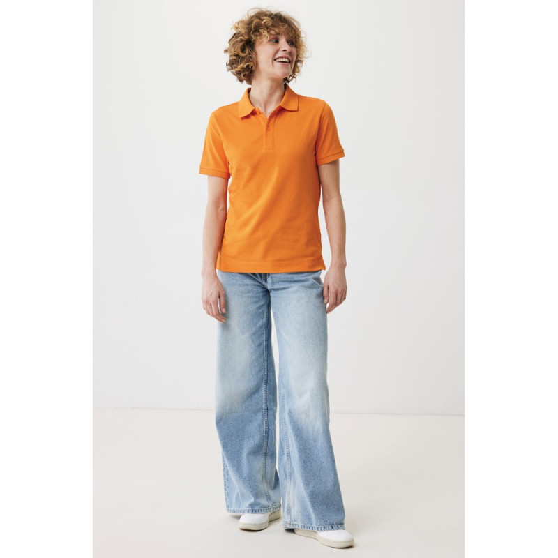 Koszulka polo z bawełny z recyklingu Iqoniq Yosemite